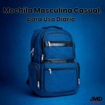 Mochila para Faculdade e Trabalho com Compartimento para Notebook e USB