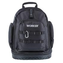 Mochila Para Ferramentas 14'' Poliéster Preta Worker Mochila Para Ferramentas 14'' Poliéster Preta Worker