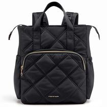Mochila para fraldas, acolchoada, pequena, leve, preta Mochila para fraldas, acolchoada, pequena, leve, preta