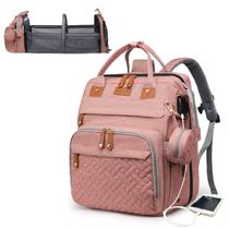 Mochila para Fraldas Astro Alan Baby - Rosa