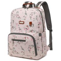 Mochila para fraldas BILLITON MASHI 35L impermeável rosa