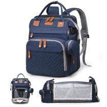 Mochila para fraldas CESAILT 30x20x42cm Azul Impermeável Mochila para fraldas CESAILT 30x20x42cm Azul Impermeável