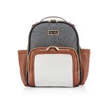 Mochila para Fraldas Itzy Ritzy Mini Plus - Bege e Creme