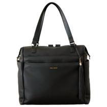 Mochila para Fraldas Kaela Marie Large - Couro Vegan Black Mochila para Fraldas Kaela Marie Large - Couro Vegan Black