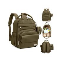 Mochila para fraldas KeaBabies PLAY 12L em couro PU impermeável Mochila para fraldas KeaBabies PLAY 12L em couro PU impermeável