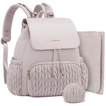 Mochila para fraldas LOVEVOOK Small Resistente à Água Nude