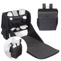 Mochila para Fraldas Lulyboo Diaper Cubby - Preta