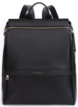Mochila para fraldas MIA + SOPHIA Leather com trocador preto