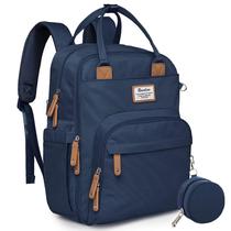 Mochila para Fraldas RUVALINO - Multifuncional e Impermeável (Azul)