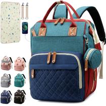 Mochila para Fraldas SHITIESHOU - 16 Bolsos com Alça Acolchoada para Bebês Mochila para Fraldas SHITIESHOU - 16 Bolsos com Alça Acolchoada para Bebês