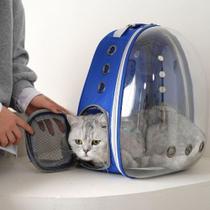 Mochila para gato cápsula espaço transp pet bolsa portátil suprimentos pet cachorro pequeno