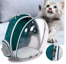 Mochila para gato cápsula espaço transp pet bolsa portátil suprimentos pet cachorro pequeno