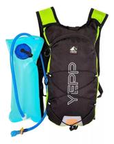 Mochila para Hidratação esportiva Caminhada bike Yeep 2 Litros Cor:VerdeTamanho:ÚnicoGenero:Unissex