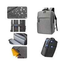Mochila Para Laptop À Prova d'Água De 17,3 Polegadas Grande Capacidade Multi-bolsos Bolsa De Viagem