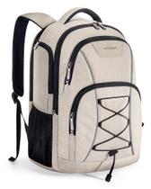 Mochila para laptop BAGSMART Travel 15,6" USB Charger Beige