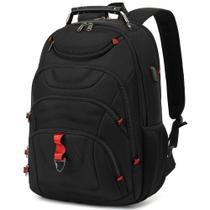 Mochila para laptop Boavan para homens 17,3" com porta USB à prova d'água