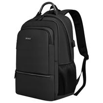 Mochila para laptop Business de grande capacidade para homens preta