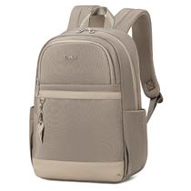 Mochila para laptop Chantria para mulheres de 15,6" com porta USB preta
