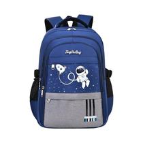 Mochila Para Laptop De Astronauta Para Meninos, Bolsa Escolar Primária À Prova D'água Para Séries