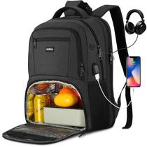 Mochila para laptop de até 17,3 polegadas com compartimento refrigerador isolado Mochila para laptop de até 17,3 polegadas com compartimento refrigerador isolado