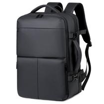 Mochila para laptop de poliéster resistente à água para homens preta Mochila para laptop de poliéster resistente à água para homens preta