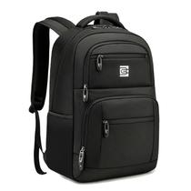 Mochila para laptop em tecido Oxford para homens de 15,6 polegadas preta Mochila para laptop em tecido Oxford para homens de 15,6 polegadas preta