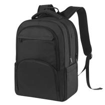 Mochila para laptop Enqinar Travel Anti Theft 24L preta 15,6 polegadas