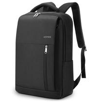 Mochila para laptop HOMIEE Slim Durable de 17 polegadas com porta USB preta