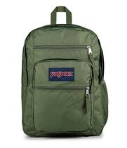 Mochila para laptop JanSport Big, 2 compartimentos, manga de 15 polegadas, verde Mochila para laptop JanSport Big, 2 compartimentos, manga de 15 polegadas, verde