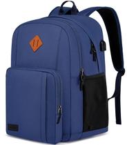 Mochila para laptop Liokesa School 15,6" com carregador USB azul Mochila para laptop Liokesa School 15,6" com carregador USB azul