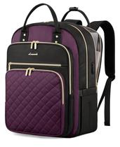 Mochila para laptop LOVEVOOK para mulheres de 15,6" resistente à água Mochila para laptop LOVEVOOK para mulheres de 15,6" resistente à água