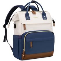 Mochila para laptop LOVEVOOK para mulheres de 17 polegadas à prova d'água