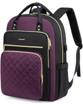 Mochila para laptop LOVEVOOK para mulheres de 17 polegadas resistente à água Mochila para laptop LOVEVOOK para mulheres de 17 polegadas resistente à água