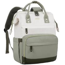 Mochila para laptop LOVEVOOK para mulheres, porta USB impermeável de 15,6"