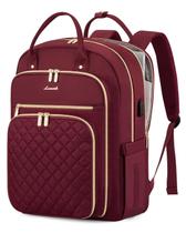 Mochila para laptop LOVEVOOK para mulheres resistente à água de 15,6 polegadas