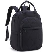 Mochila para laptop LOVEVOOK Puffer para mulheres de 15,6" preta Mochila para laptop LOVEVOOK Puffer para mulheres de 15,6" preta