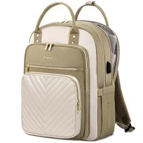 Mochila para laptop LOVEVOOK resistente à água para mulheres 15,6/17,3 polegadas