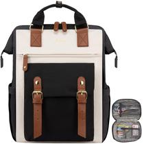 Mochila para laptop LOVEVOOK Teacher Nurse Travel 15,6" preta Mochila para laptop LOVEVOOK Teacher Nurse Travel 15,6" preta