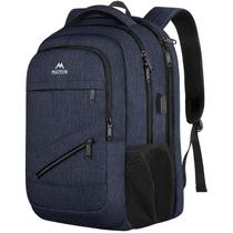 Mochila para Laptop MATEIN 17 Polegadas com Porta USB - Azul