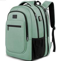 Mochila para laptop MATEIN expansível com porta USB de 15,6" resistente à água Mochila para laptop MATEIN expansível com porta USB de 15,6" resistente à água
