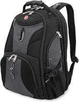 Mochila para laptop SwissGear 1900 Scansmart TSA 17 cinza/preta Mochila para laptop SwissGear 1900 Scansmart TSA 17 cinza/preta