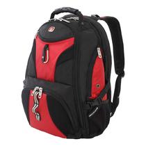 Mochila para Laptop SwissGear 1900 Scansmart TSA 17" - Preta/Vermelha Mochila para Laptop SwissGear 1900 Scansmart TSA 17" - Preta/Vermelha