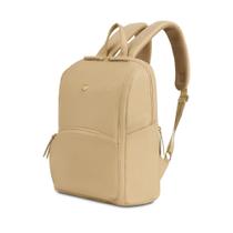 Mochila para laptop SwissGear Serenity Luxe feminina cinza 16 polegadas