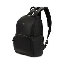 Mochila para laptop SwissGear Serenity Luxe preta de 16 polegadas para mulher