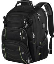 Mochila para laptop VECKUSON 55L para homens e mulheres de 18,4 polegadas