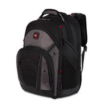 Mochila para laptop Wenger Synergy preta/cinza para laptop de 16 polegadas