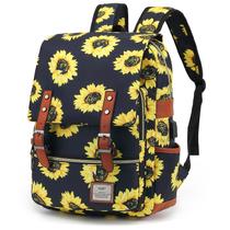 Mochila para laptop YGR Floral para mulheres, viagens universitárias e trabalho Mochila para laptop YGR Floral para mulheres, viagens universitárias e trabalho