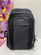 Mochila para notebook 15 polegadas executiva preta escolar para viagem mochila chenson