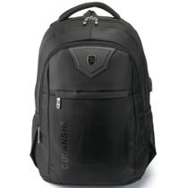 Mochila para Notebook 15,6 Polegadas Grande com USB e Fone Ouvido