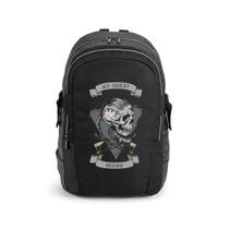 Mochila Para Notebook 17 Polegada Caveira Viking - Presente Super